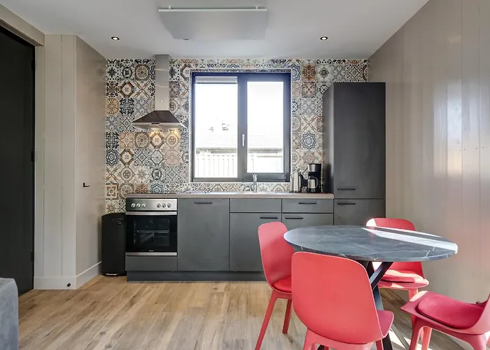 Modern On Dutch Coast With Garden Дом отдыха Юлианадорп